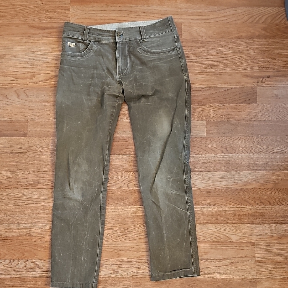 Men's Olive Jeans